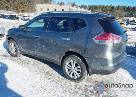 2016 Nissan Rogue Sv z USA, uszkodzony, nr VIN KNMAT2MV0GP650283